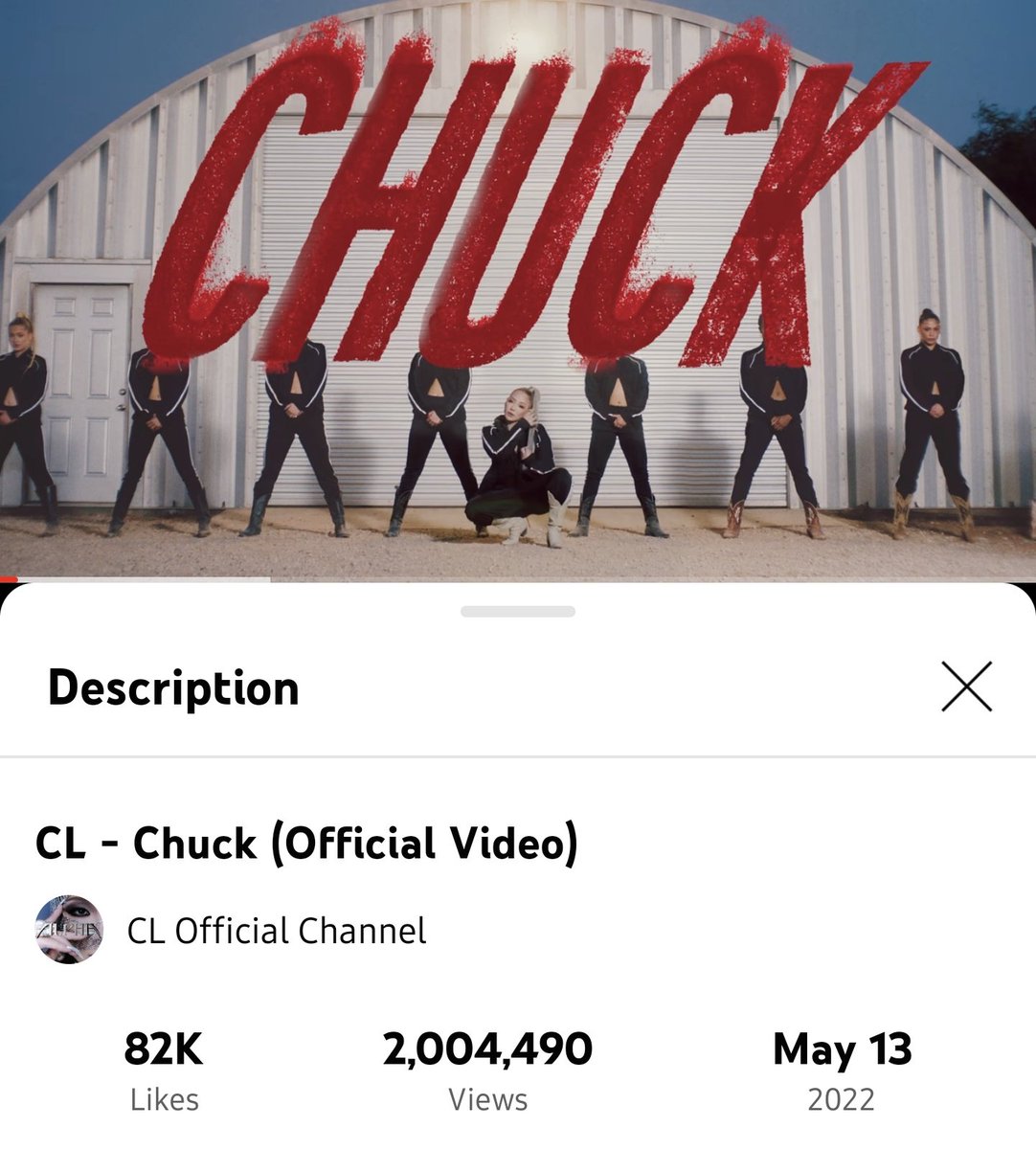 GZB_CARAT's tweet photo. HAPPY 2M!!! KEEP IT GOING!!!
#ChuckMVout
#CL #씨엘 @chaelinCL https://t.co/YGL1ErRHW5