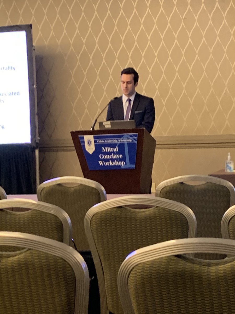 Ray Strobel, MD, MSc (@r_strobes) on Twitter photo And we are off! Great talk by <a href="/AlexWizMD/">Alex Wisniewski, MD</a> on assoc. of psoas size with outcomes following isolated mini-mitral surgery. Increased LOS and readmission but importantly similar rates of mortality! #AATS2022 And we are off! Great talk by <a href="/AlexWizMD/">Alex Wisniewski, MD</a> on assoc. of psoas size with outcomes following isolated mini-mitral surgery. Increased LOS and readmission but importantly similar rates of mortality! #AATS2022