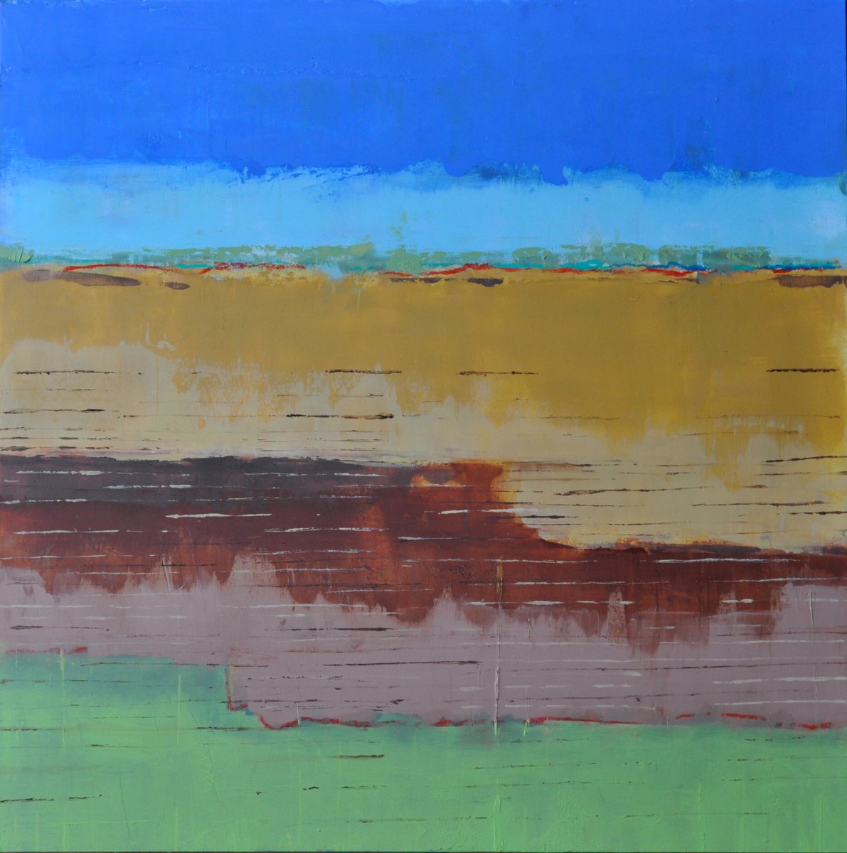 EkdGallery's tweet photo. Karen Reid, “Spring”
Oil and wax on canvas, 16 x 16 inches 
2022

In “New Vistas” online at https://t.co/CzUMKoIz4w through June 21.

#art #painting #abstractart #artgallery #onlineartgallery #contemporaryart #landscape https://t.co/UiPLhIFFcN