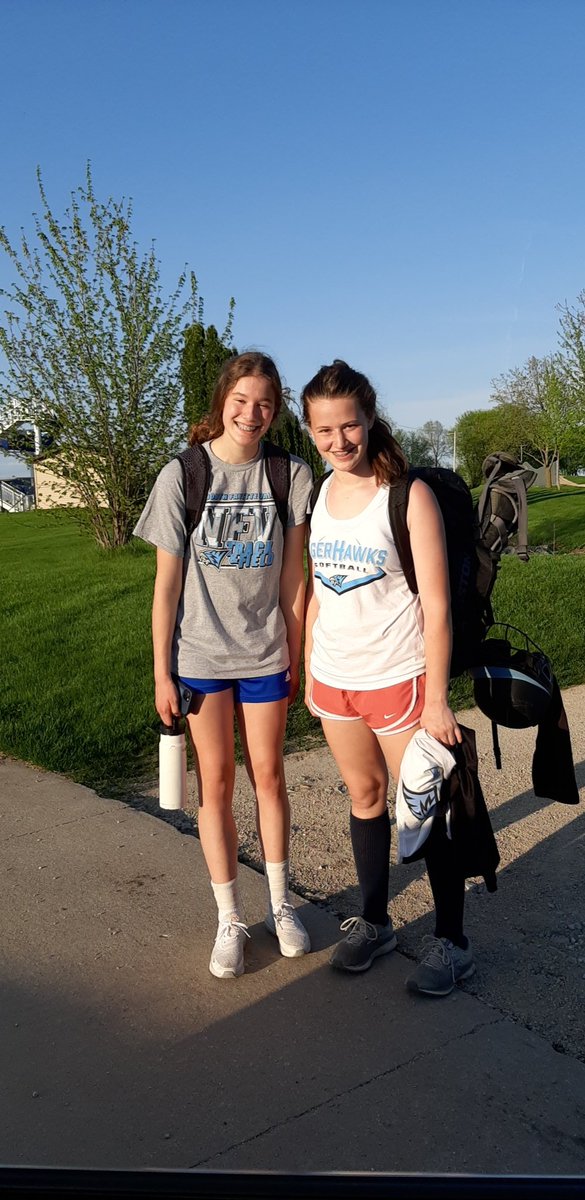 Had another great hard practice last night. It's fun when the girls work as a team and show off a little bit.

Congratulations to Baylee Rue, Sarah Dean, and Olivia Kleppe for receiving varsity jerseys last night!