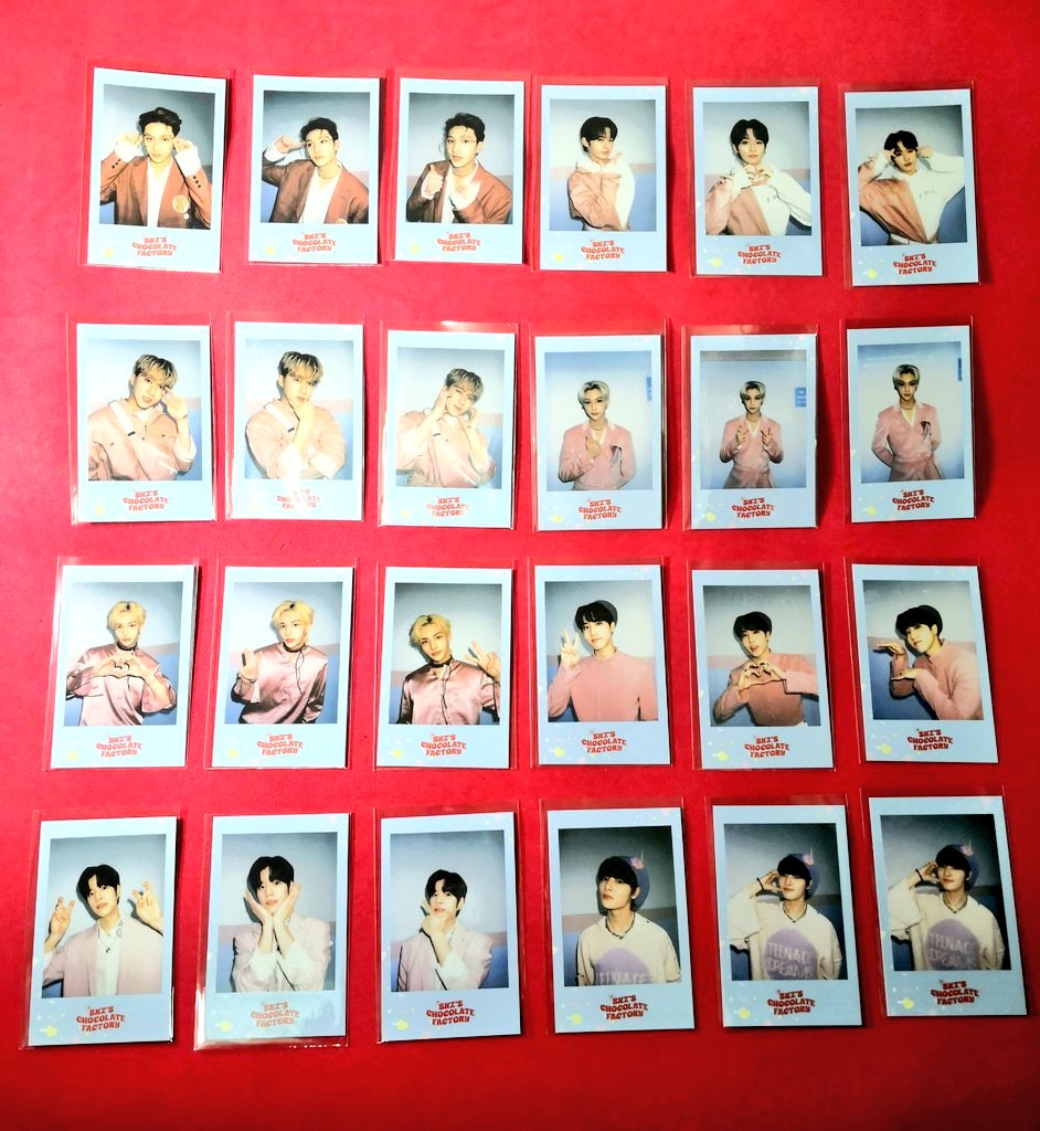 WTS 🇲🇾
Stray Kids 2nd #LoveSTAY
SKZ'S CHOCOLATE FACTORY
Ready stock polaroid 🥰
📬 Postage RM4.50

Bangchan RM60
Leeknow RM70
Changbin RM45
Hyunjin RM75
Han RM65
Felix RM65
Seungmin RM55
Jeongin RM45

Other merch can also be purchased. DM to order 💗
#pasarSKZ #pasarstraykids