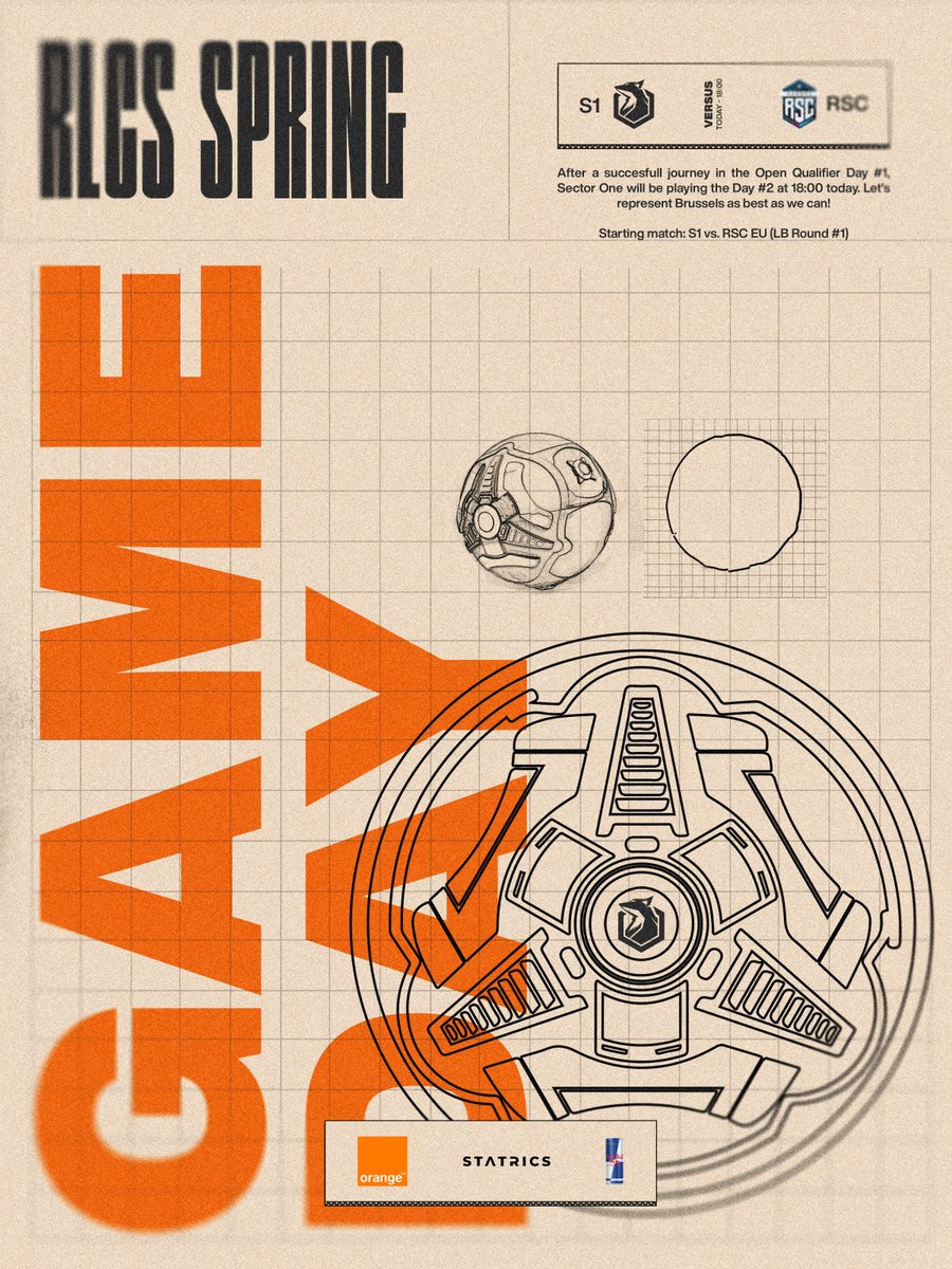 We made the #RLCS Day #2, now it's time to prove who we really are on the field 😈

Starting at 18:00! #S1WIN