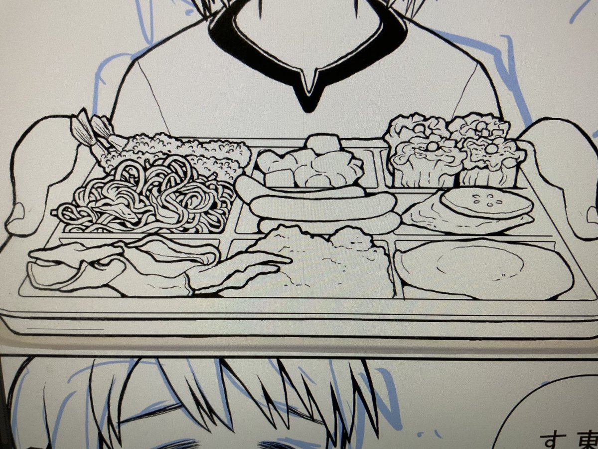 ごはん描くの好き。 
