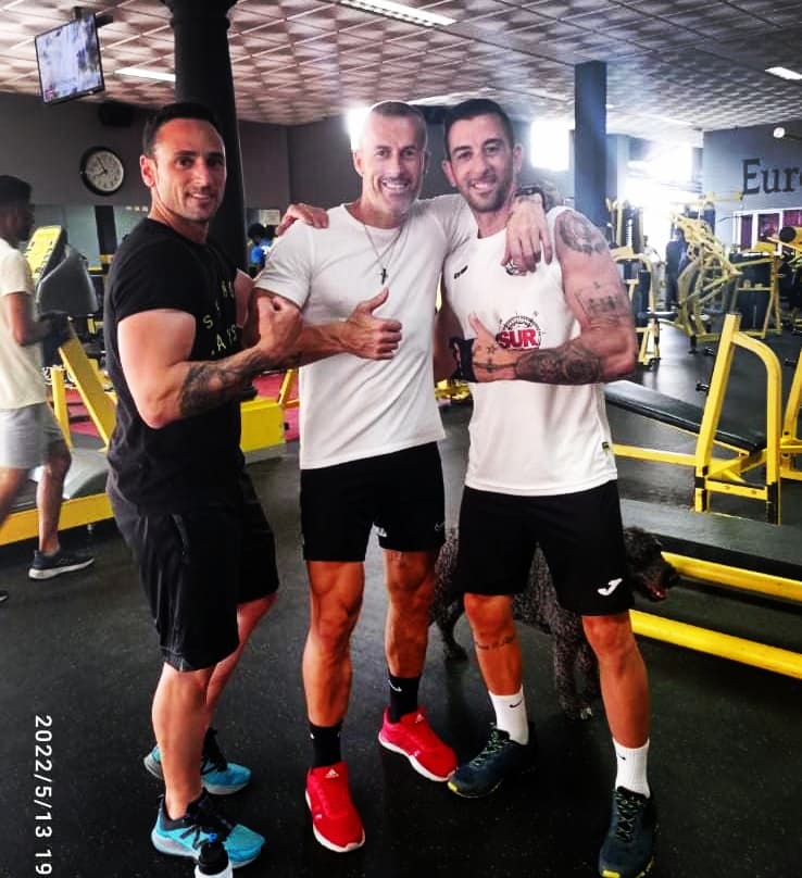 Con mis compis guerreros 🏋️💯
#eurosport #motivado #losmejores #afinandolosflecos