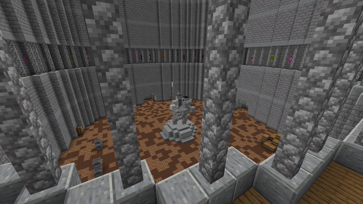 Pickcraftreal's tweet photo. **The new woolwars map is now out: Colosseum along with a new kit: feather faller** Enjoy 😄 https://t.co/b5A8Gy7vRN