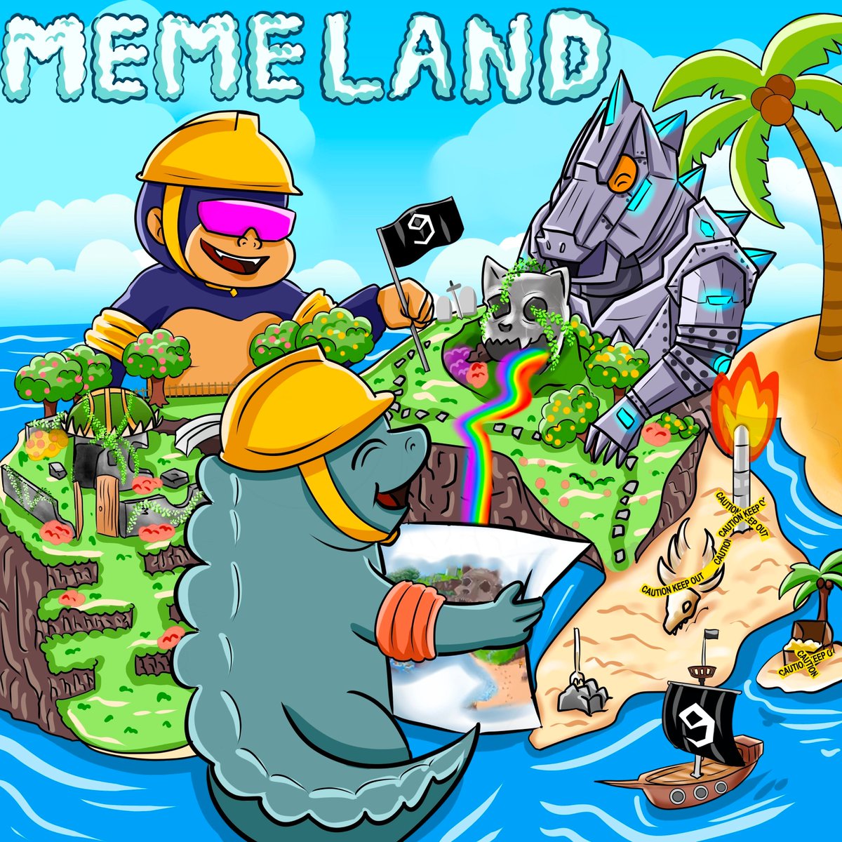 🚨 Memeland ML GIVEAWAY 🚨

Thanks to the homie and fellow Gutter Kingpin, 
<a href="/9gagceo/">9GAGCEO</a>, I have 2 MEMELIST spots to giveaway!

To enter:
1⃣ Follow <a href="/hittmannyc/">hittman</a>, @memeland, <a href="/9gagceo/">9GAGCEO</a> and <a href="/GutterCatGang/">Gutter Cat Gang</a> 
2⃣ Like &amp; RT this tweet 🏴‍☠️
3️⃣ Tag 3 friends

🎉 Winners drawn on 5/18 at 8p EST⏱