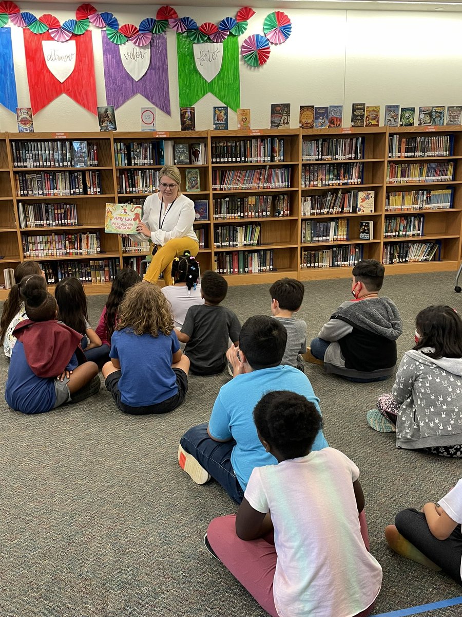 Callison Elementary Library tweet media