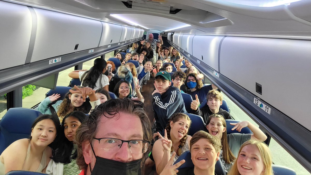 Middle School trip to Hershey! Bus 2 #represent
#choirkidsrule