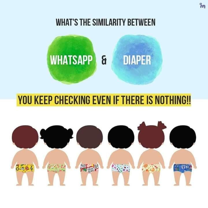 ca_jagdeep's tweet photo. Stands true for all #socialmedia platforms

#twitter #instagram #facebook #instasnapchat #snapchat #whatsapp #funfun #lol  #lolalert #diapers #haslo #funkarona https://t.co/RLHlnoQseR