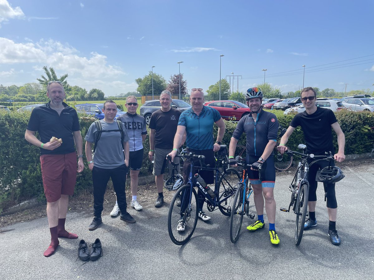 Great ride out with #NHS friends and colleagues today. <a href="/ShropCommHealth/">Shropshire Community Health</a> @STWCCG <a href="/sathNHS/">SaTH</a> @MLCSU