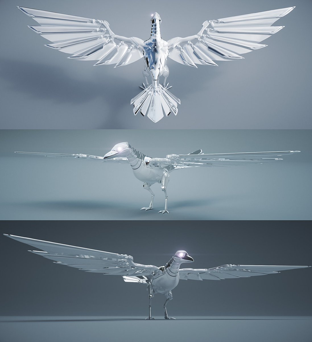 Something is cooking on <a href="/metalegendsnft/">Meta Legends</a> Oven 👀👀👀! This is a sneak peak of a Cyber flying pet. This asset was made from scratch, deff not pre made! This will guarantee unique Lore in the Metaverse <a href="/MetaLife_/">Meta Life</a>! Soon you will be able to customize it yourself with the skin u want!