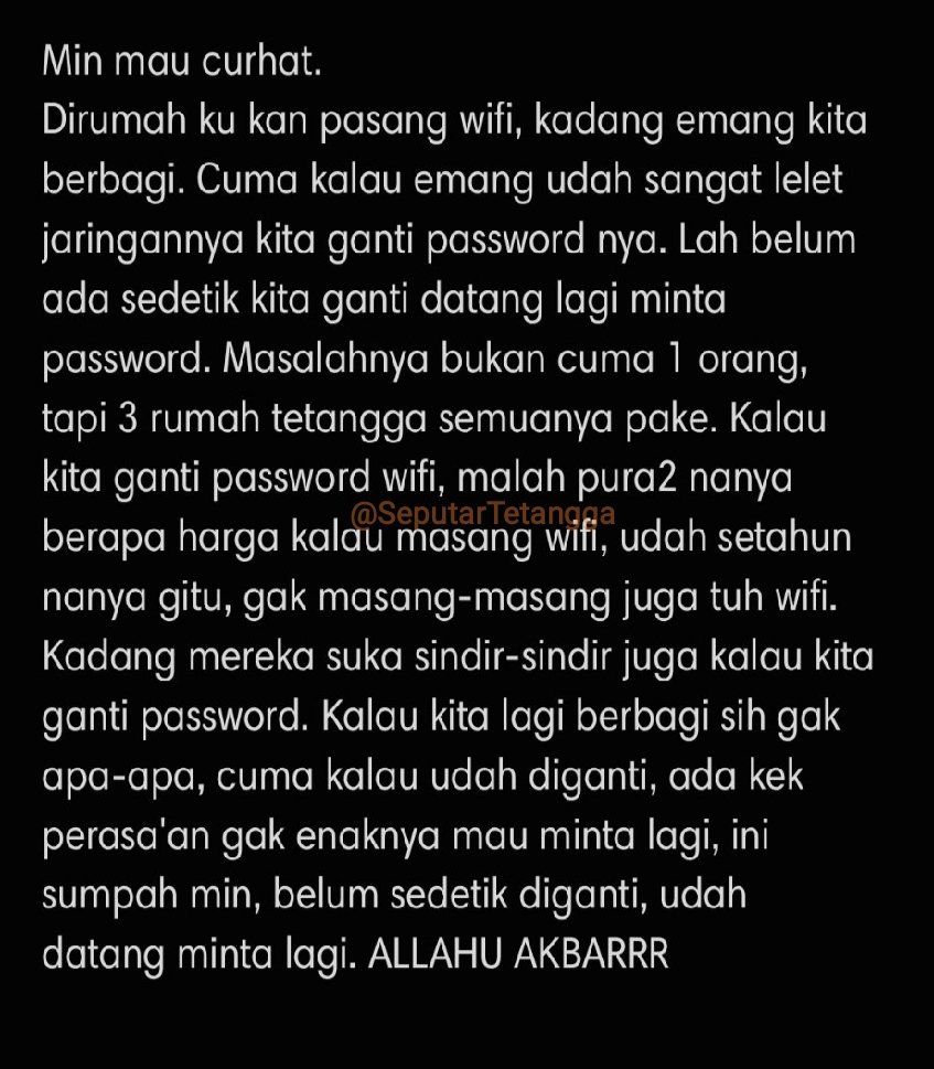 Seputar Tetangga tweet media