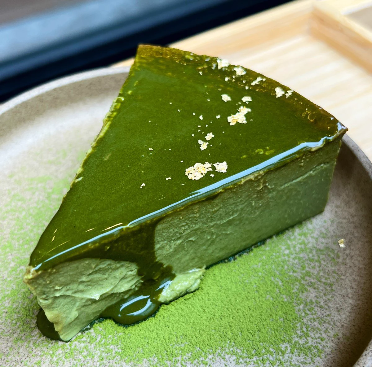 【抹茶好き必見】光沢、濃厚な抹茶プリン！@LIT COFFEE&TEA STAND