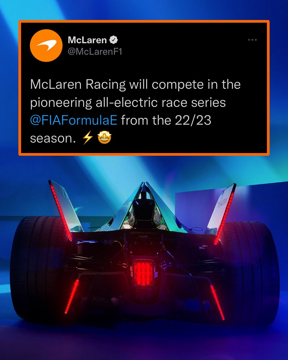 McLaren will race in the next season of Formula E having acquired the Mercedes team