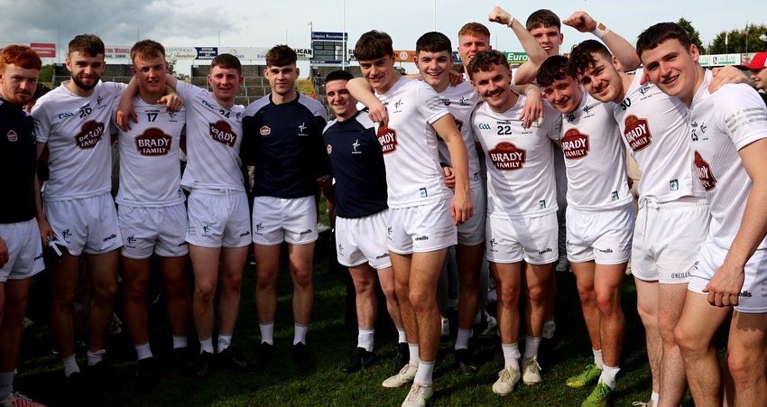 KildareGAA's tweet photo. All Ireland Final Day has arrived!!

The Kildare U20 Football team take to the pitch in Carrick-On-Shannon at 5pm, to play Tyrone, in the All Ireland FINAL. 
We wish them the very best of luck.
Cill Dara Abu! 
See below link for tickets 

https://t.co/bE0uE2iZX6 https://t.co/3M7tuyeCvh
