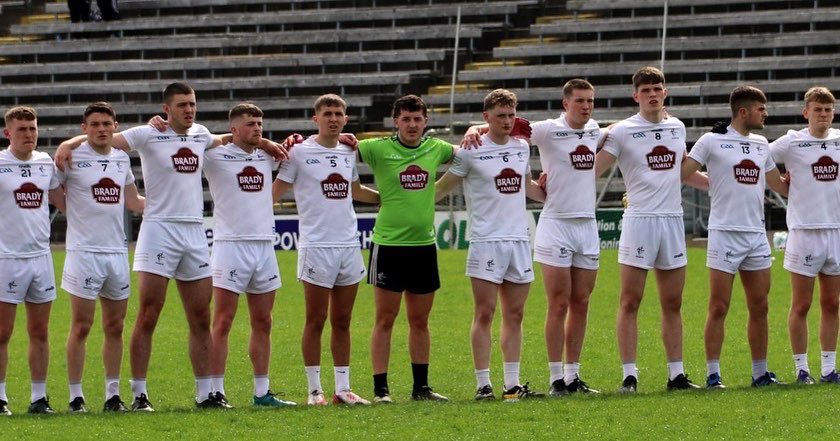 KildareGAA's tweet photo. All Ireland Final Day has arrived!!

The Kildare U20 Football team take to the pitch in Carrick-On-Shannon at 5pm, to play Tyrone, in the All Ireland FINAL. 
We wish them the very best of luck.
Cill Dara Abu! 
See below link for tickets 

https://t.co/bE0uE2iZX6 https://t.co/3M7tuyeCvh
