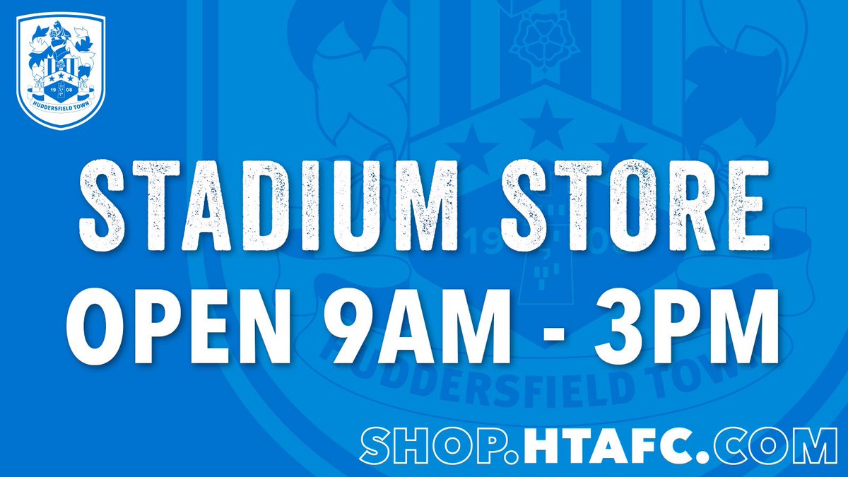 ⚽️ Get ready for home play-off tie on Monday #htafc fans! 👕 Limited 2021/22 replica and training wear remaining! 🛍 Certain limited sizes exclusively available in store 💻 shop.htafc.com