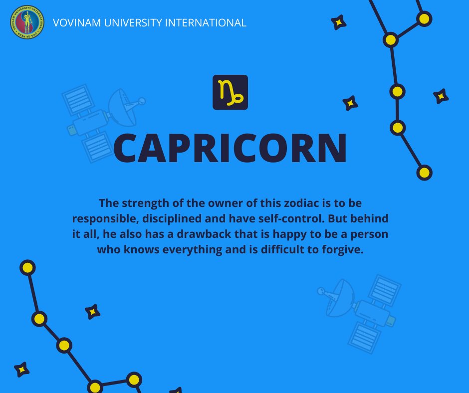 VovinamUI's tweet image. I am Aquarius. But is this true for Capricorns that their strength is to be responsible, disciplined and have self-control?

Check Vovinam's Hall of Fame here vovinamuniversity.com

#IntelligentMind
#EnlightenedSpirit
#PersonalEnrichment