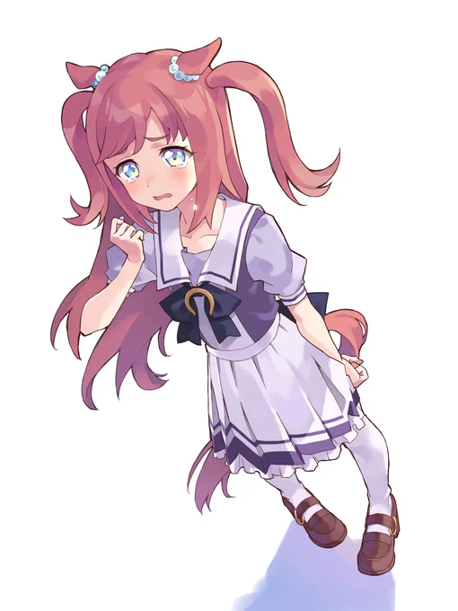 アグネスデジタル(レースに負けたあと)#ウマ娘 #アグネスデジタル #デジたん #イラスト #アイビスペイント 