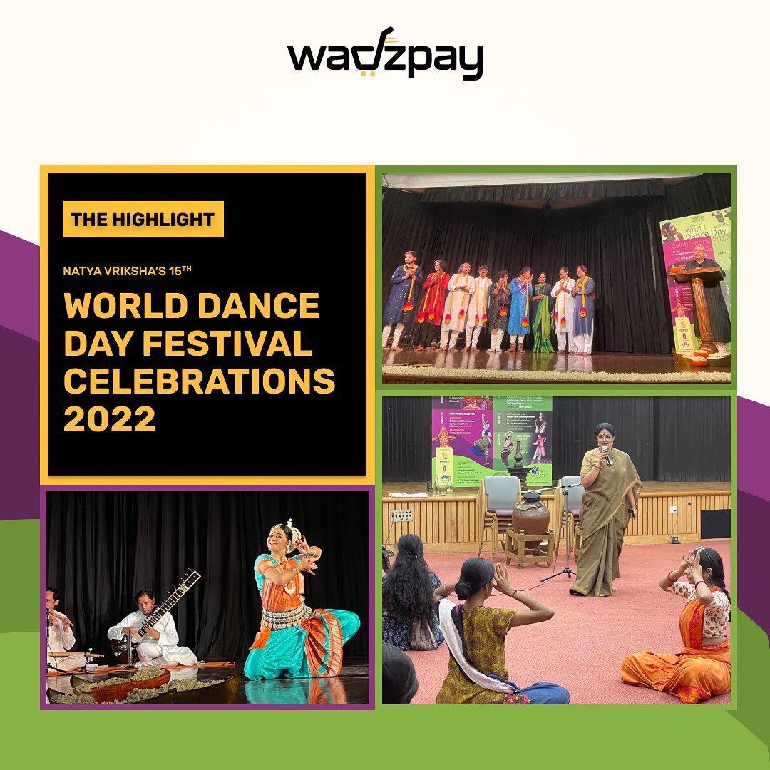 WadzPay Leads the Way in Supporting Natya Vriksha's World Dance Day

Supporting event to preserve India’s heritage.
New Delhi - April 22-23, 2022

Full info : wadzpay.com/wadzpay-leads-…

#WadzPay #WeAreWadzPay #philanthropy #india #asia #blockchain #fintech #paymentapp #wtk $wtk