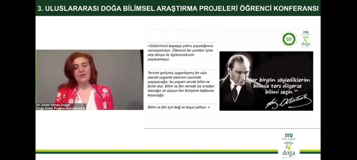 asliydogan's tweet image. 3. Uluslararası Doğa BAP Öğrenci Konferansı faydalı paylaşımlarla devam ediyor. #DoğaBAP #DoğaKoleji @Doga_BAP @zuhalyd @Emrahozcan6785 @dogaprojects
