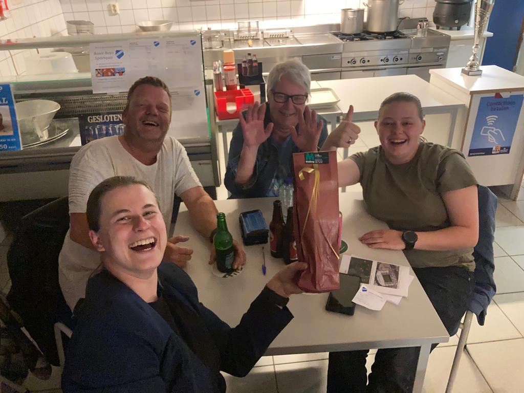 Geslaagde avond! Altijd leuk die sportquizzen 😎