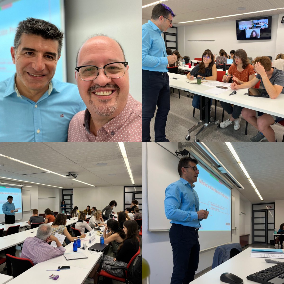 Javier Wilhelm PhD (@javierwilhelm) on Twitter photo #MarcosHenando del <a href="/hospitaldelmar/">Hospital del Mar</a> en el #master en #mediacion #profesional de la <a href="/bsm_upf/">UPF-BSM</a> , compartiendo clase sobre #conflictos y #mediacion en las #organizaciones #MarcosHenando del <a href="/hospitaldelmar/">Hospital del Mar</a> en el #master en #mediacion #profesional de la <a href="/bsm_upf/">UPF-BSM</a> , compartiendo clase sobre #conflictos y #mediacion en las #organizaciones