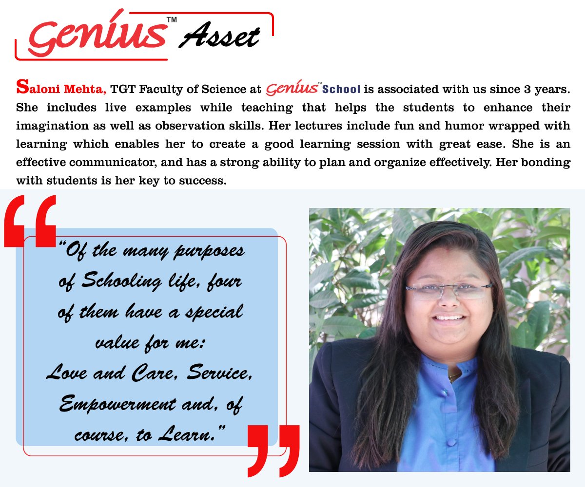 GeniusRajkot's tweet photo. #GeniusSchool #GeniusEnglishMediumSchool #Teacher #rajkot #education https://t.co/6q0TtGJptr