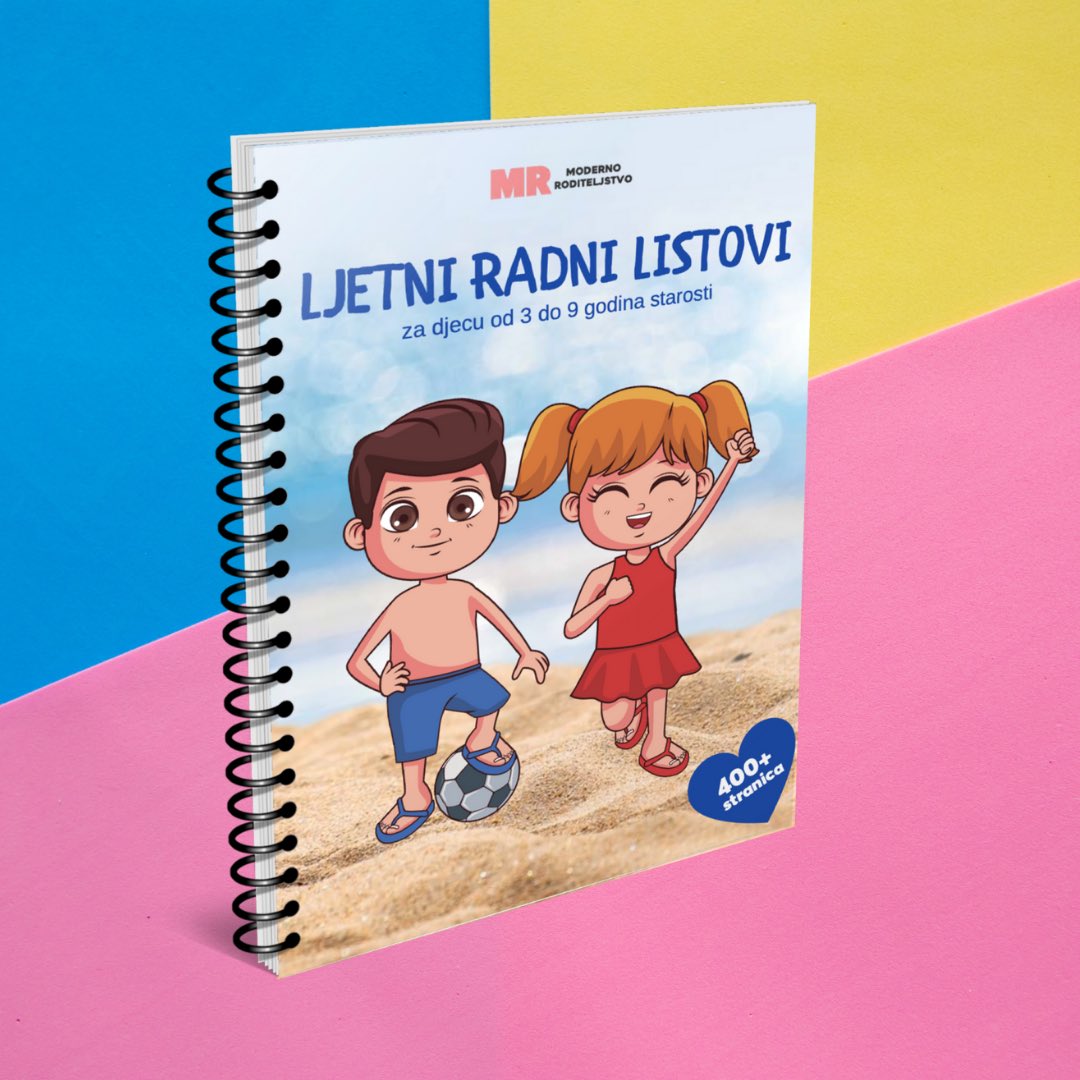 🏖 NOVO - ljetni radni listovi od danas su dostupni za sve MR+ pretplatnike i one koji će to tek postati. 

Dostupno u MR+ godisnjoj pretplati i našoj novoj trgovini kao samostalni proizvod.

modernoroditeljstvo.com/trgovina/