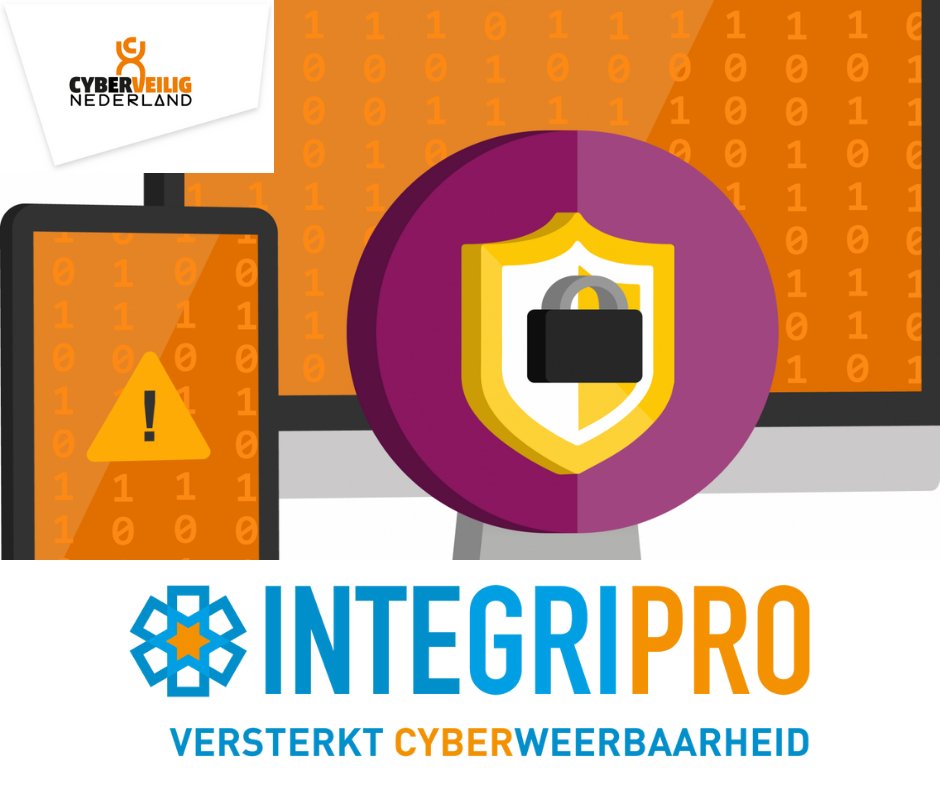 — Wij geloven in samenwerking en dat door het delen van kennis en ervaring cyberrisico's gereduceerd kunnen worden. Dit biedt toegevoegde waarde voor onze klanten!
Juist daarom zijn we lid geworden <a href="/CyberveiligNL/">Cyberveilig Nederland</a> 
cyberveilignederland.nl/actueel/integr… 

#samenwerking #cyberveilig #nederland