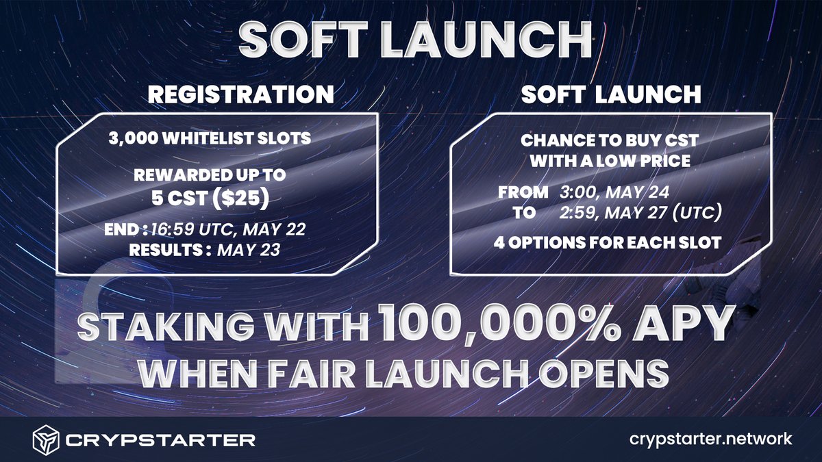 Crypstarter Network tweet media
