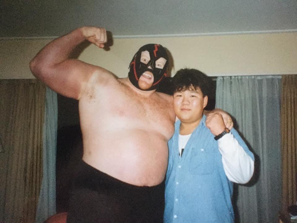 Happy birthday to My friend Big Van Vader in heaven   I miss him        