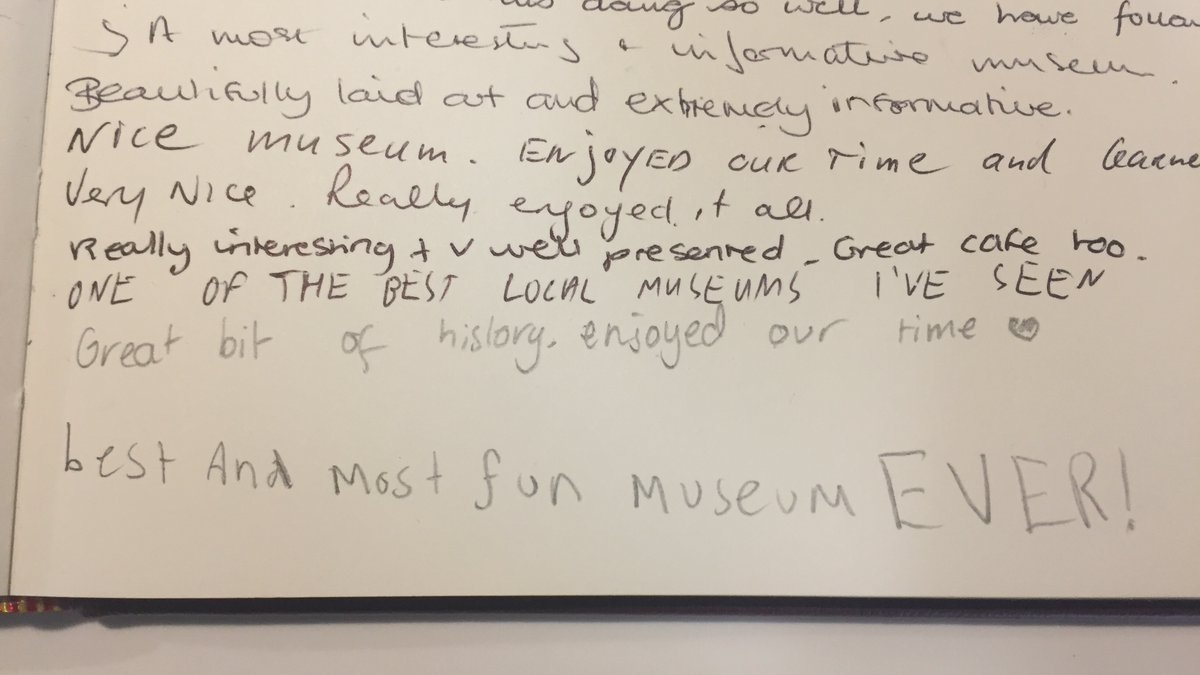 GairlochMuseum's tweet photo. Huge thanks to this young visitor, your comment made our day ๐ฅฐ
#Gairloch #GairlochMuseum #WhatsOnHighlands #VisitScotland #VisitHighland #VisitWesterRoss #VisitorFeedback https://t.co/u3TC5lrVOJ