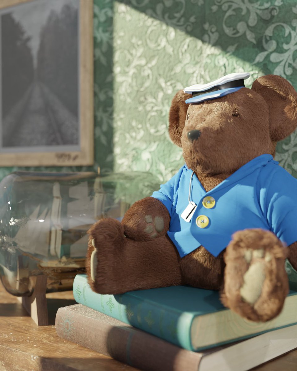 Meet this Bearry. And with this work I want to tell you his story.

#blender #blender1年生の教科書 #3dart #3DCG #DigitalArtist #IYIbLEt