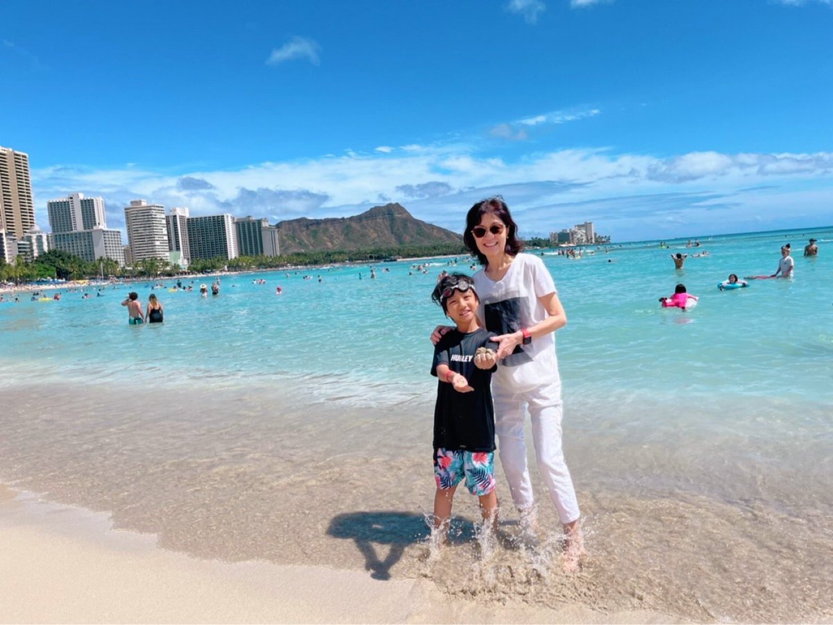 少し前にハワイより帰国しました✈️ アメリカに住んでる息子家族と