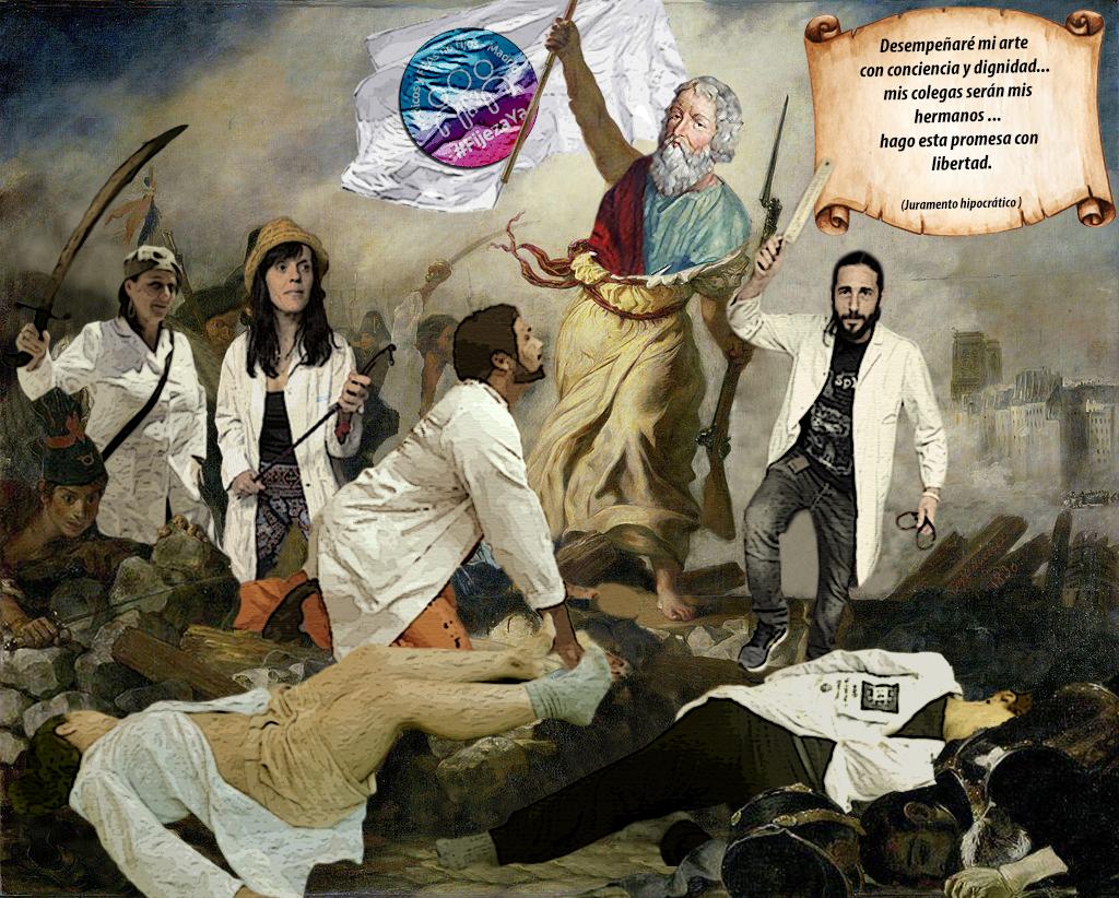 huelgafacmad's tweet photo. 🔴🔴 HOY LANZAMOS un nuevo FOTOMONTAJE !!

HIPÓCRATES guiando a los Médicos y Facultativos no fijos hacia la LIBERTAD!!! 

A las 11 h todos a Twittear  #BastaYadeTemporalidad 
#HuelgaFacultativosMadrid
#HaySolucionLegal 

poner en estados de WhatsApp!!

Ánimo!! 💪💪💪💪 https://t.co/vek4lkg5Df