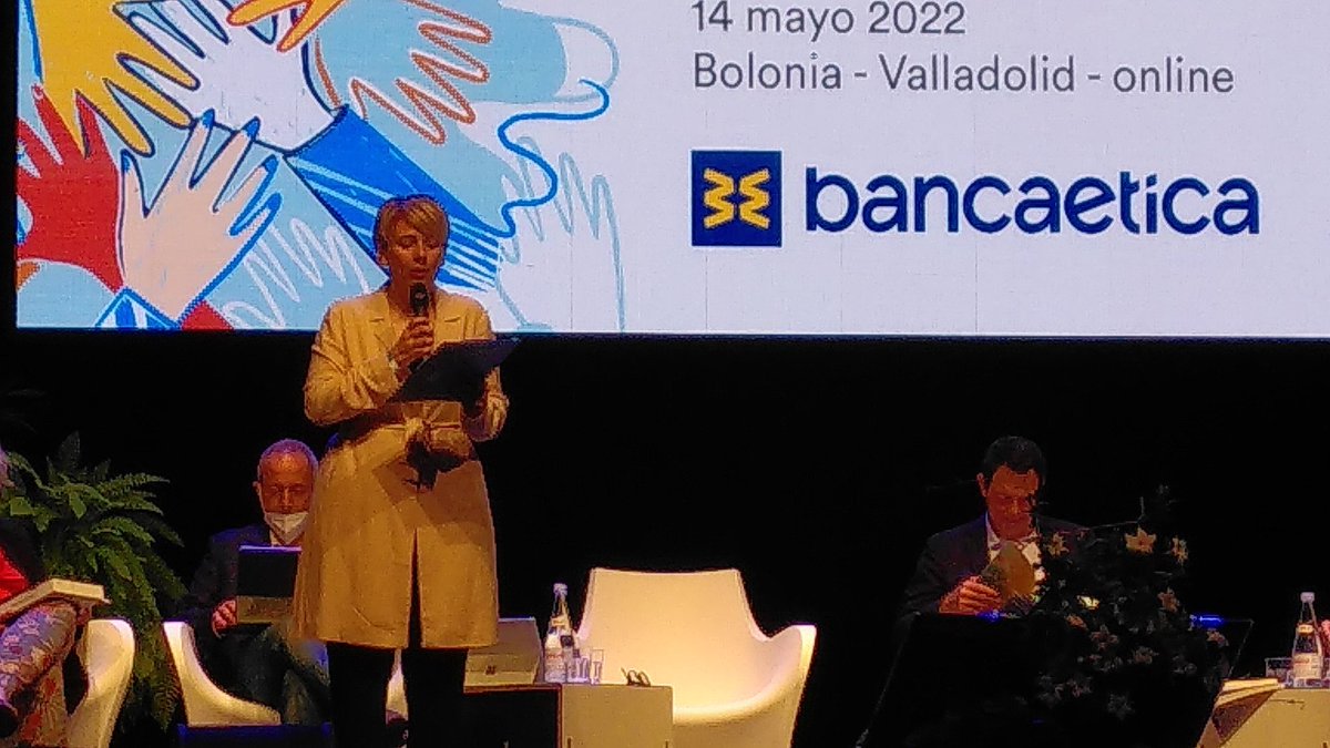 Partiti! Con <a href="/annfasano/">Anna Fasano</a>  Presidente di @bancaetica #BancaEtica22