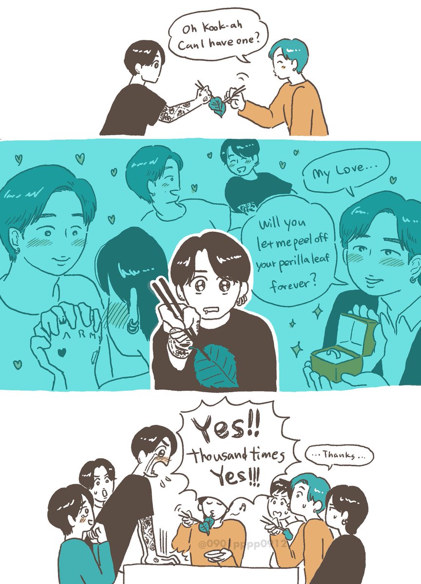 0901pppp0912's tweet image. 🍃💒💍💕 #namkook