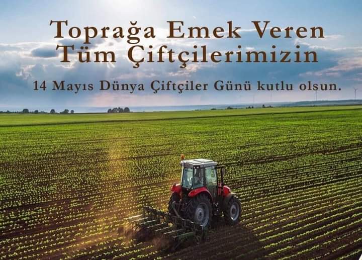burhaniyeilceak's tweet photo. Elinin değdiği her şeyi güzelleştiren , emeğini üretime geçiren çiftçilerimizin Dünya Çiftçiler Günü kutlu olsun.
#14MayısDünyaÇiftçilerGünüKutluOlsun https://t.co/FIXz7WzacA
