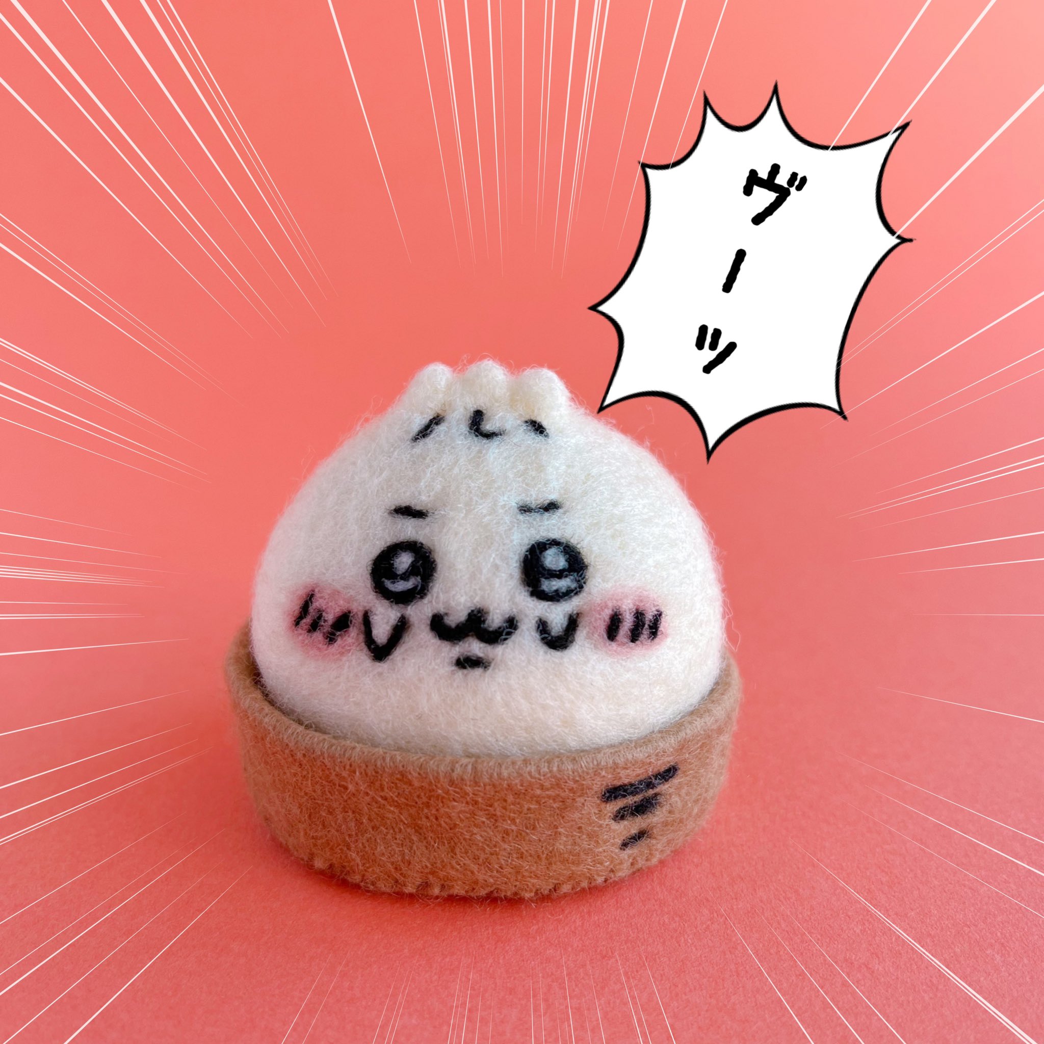 ちいかわ飯店肉まんになっちゃった！マスコットちいかわ&うさぎ