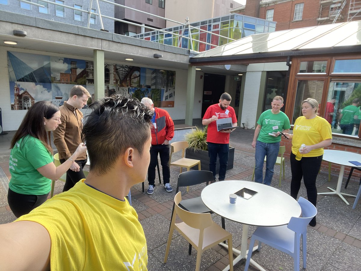 CGrounders7's tweet photo. Warm-up🫣🤪 #GoldBeanStandard #CoffeeGrounders #AmChamHackers https://t.co/ovYCMDCq6h