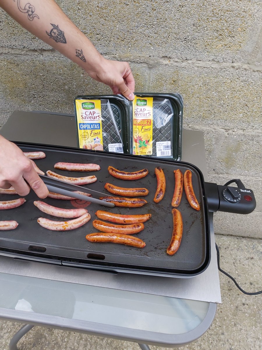 Vu la météo estivale dans le Nord. 
Nous avons profité cette semaine pour faire une bonne plancha avec de bons produits Socopa, Les Mordus de la Viande 

#socopalesmordusdelaviande #BBQFest #Socopa