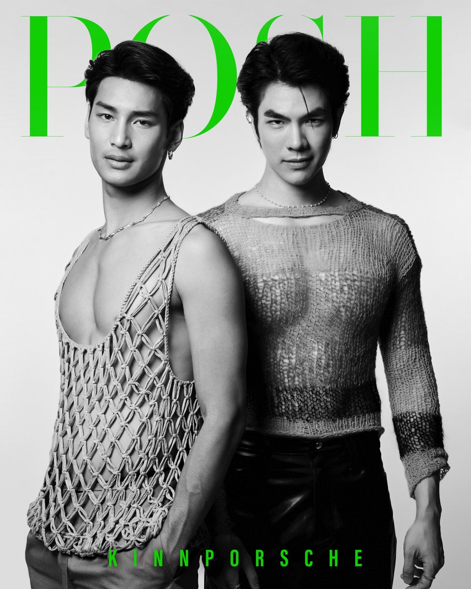 poshmagazineth's tweet photo. Cover Interview: KINNPORSCHE 💚
La Forte คือจุดแข็ง POSH เลยมอบความแข็งแรงด้วยแฟชั่น #มายอาโป พร้อมสัมภาษณ์สุดสตรองเรื่องความเป็นพาร์ทเนอร์และ #KinnPorscheTheseries ปิดท้ายด้วยเกมที่เจ้าตัวเขียนเองกับมือ 💪🏻
#️⃣ #KinnPorschexPosh
📍https://t.co/EgDeeSrmoG (TH/ENG Version Available) https://t.co/9zfU8buhbK