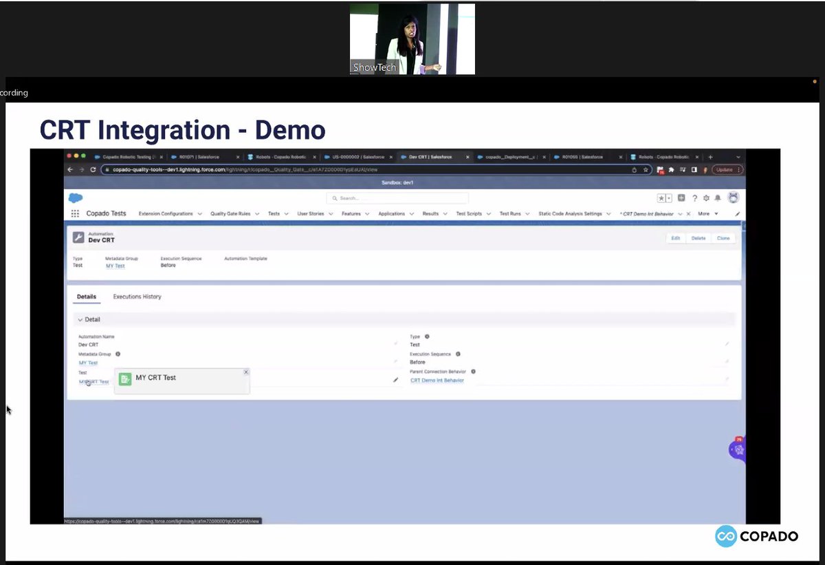 pala_chinnasamy's tweet photo. #SFDGBLR #THINKDEVOPSTHINKCOPADO
@iKishorebt
@SalesforceDevs
@CopadoSolutions
@SFDGBLR
CRT DEMO https://t.co/lJtBGvIKMA