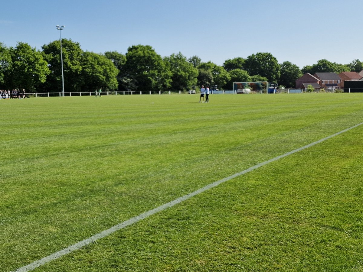 aylsham_fc's tweet photo. All set up and ready to go, teams arriving,let the girls and womens cup finals begin!!! @NWGFL https://t.co/HpMOt1LyGZ