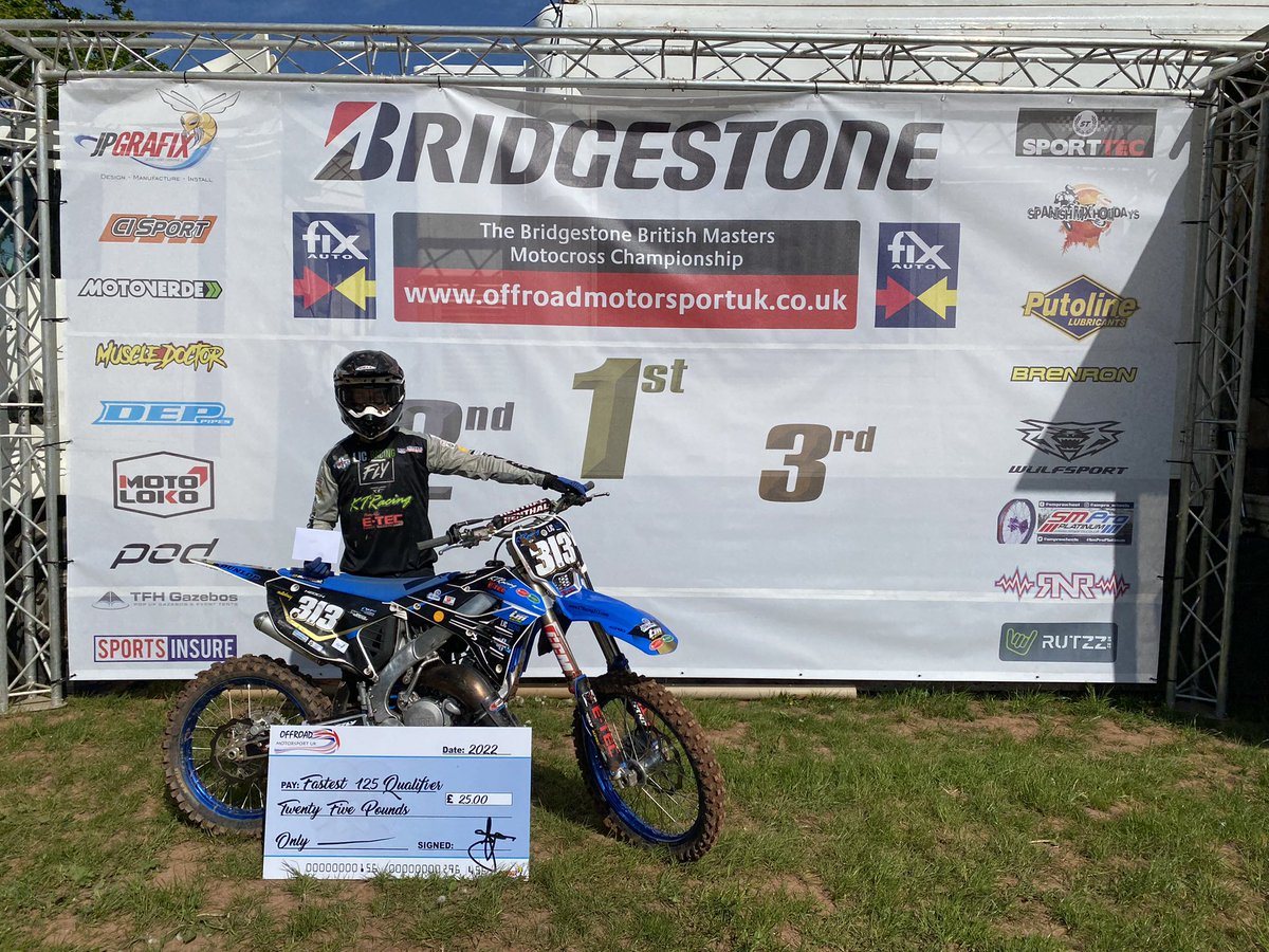 BBM_MX's tweet photo. Congratulations to Jordan Keogh for setting the fastest qualifying time in the 125cc class https://t.co/2tmourFPaA