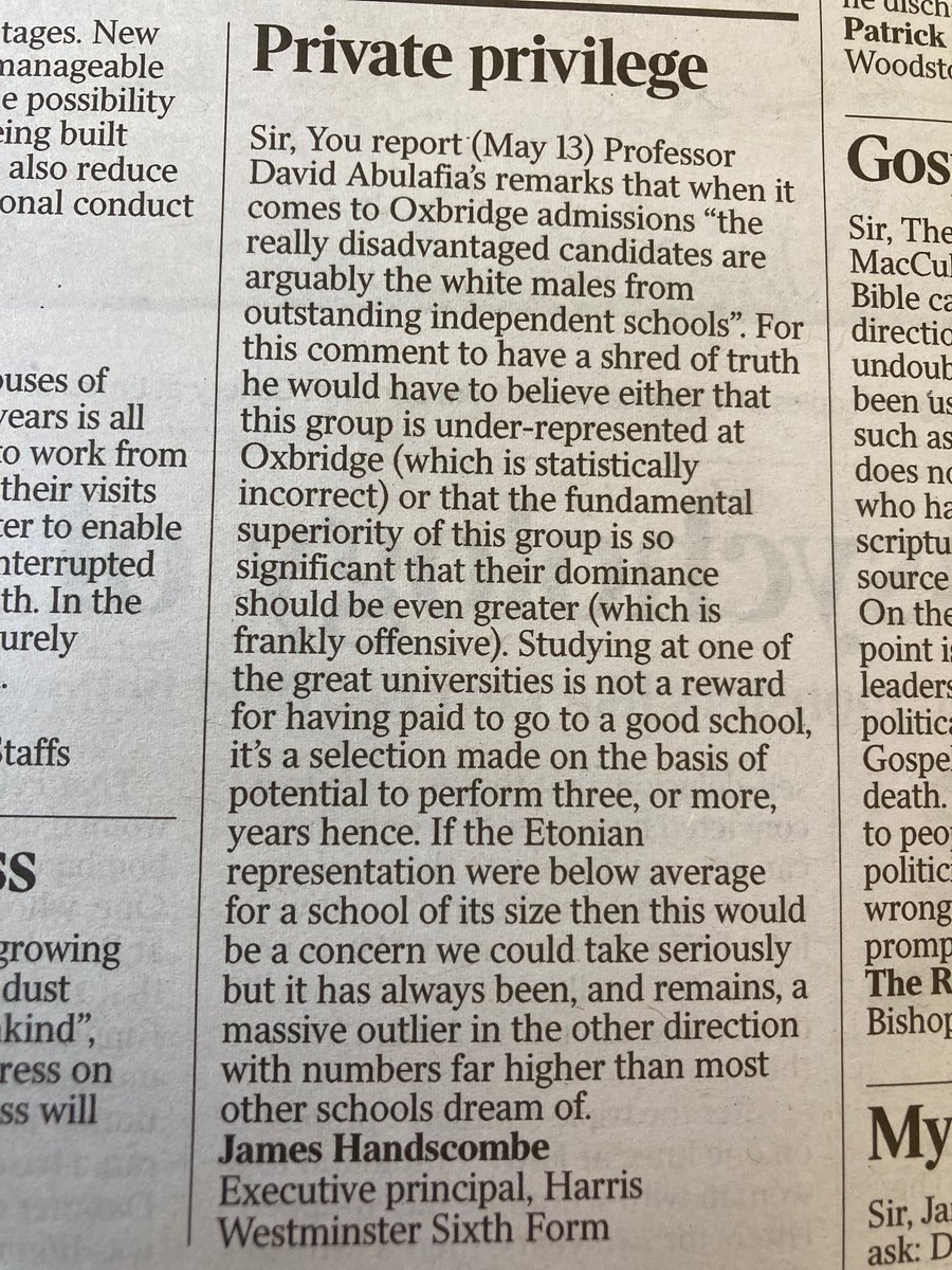 James Handscombe tweet media