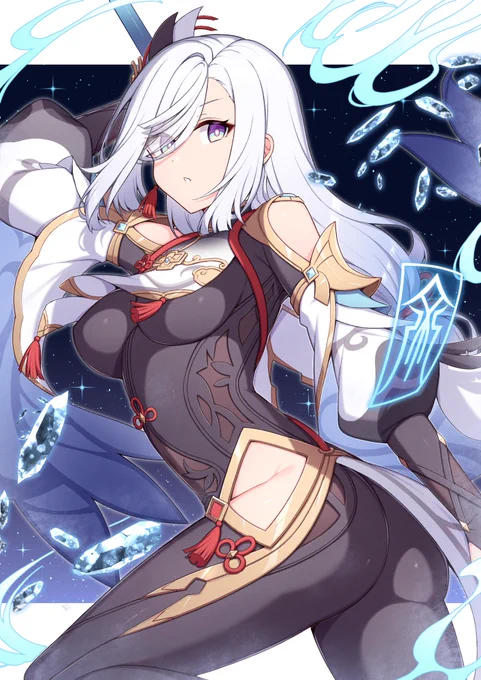 申鶴さん❄️
#原神 #GenshinImpact 
