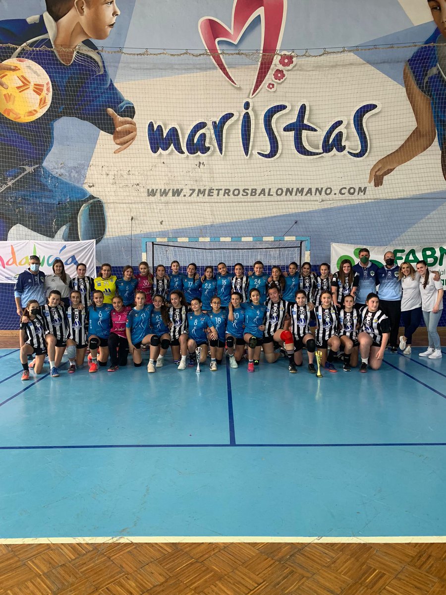 FABM_Malaga's tweet photo. Felicitar a @MaravillasBm y @fuengirolaelco1 por su clasificación a semis en categoría femenina, al igual qur @cdMaristasMlg  en categoría masculina.
Mucha suerte en semis!!
Gradisima temporada la de las chicas @ClubMalagaNorte y los chicos @CD_EUROPA_MLG y @cdpuertosol.
Ánimo!! https://t.co/UbKf94CZn5
