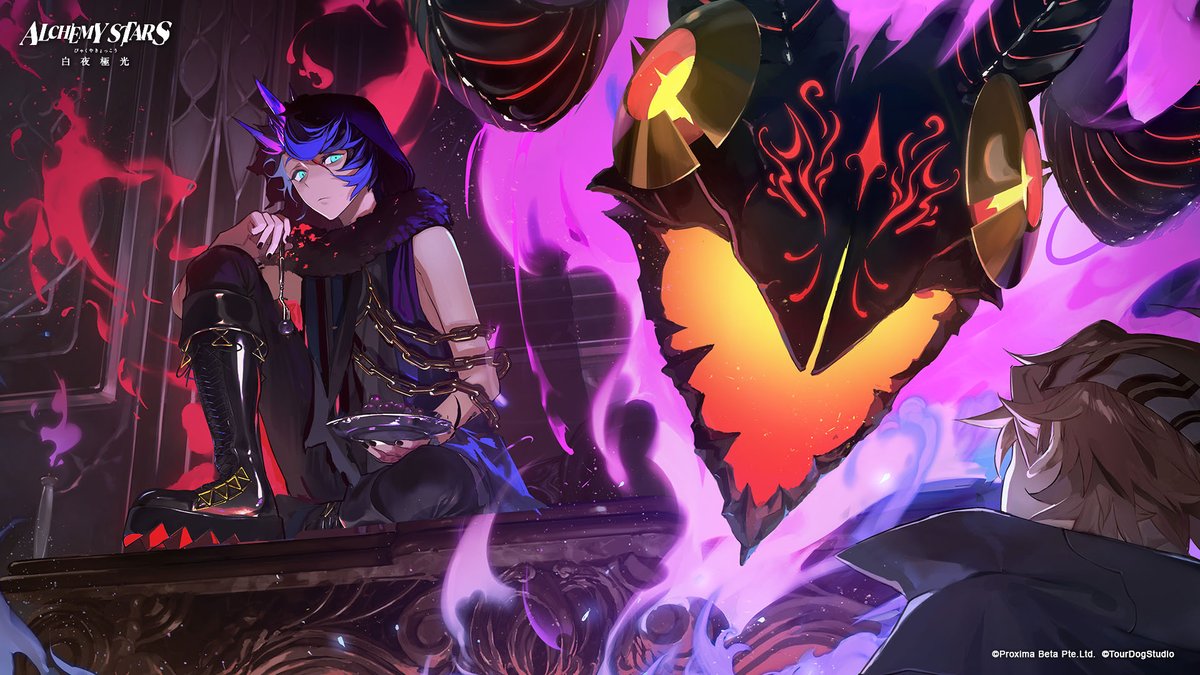 AlchemyStarsEN's tweet photo. "That's right! With our actors in place, let the curtains part...
Actors, it is time to grace the stage. ♪
Let us enter the theater..."
- Giles

Download the #FragmentsOfAFeast wallpaper with the link below! ⭐️ 
https://t.co/R8BH0PkKiD

#AlchemyStars https://t.co/QQg4lHj8Sh